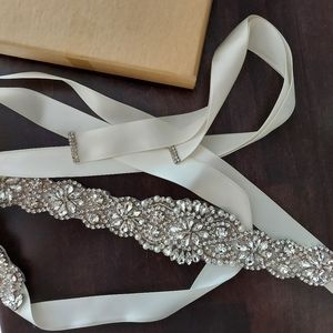 Beaded Bridal Belt women's Wedding New in Box